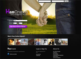 Dating Web Design Design Example