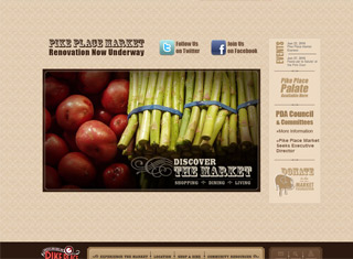 Agriculture Web Design Design Example