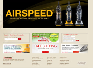 Ecommerce Web Design Design Example