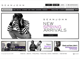 Ecommerce Web Design Design Example