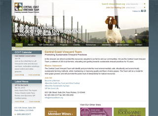 Agriculture Web Design Design Example