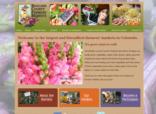 Agriculture Web Design Design Example