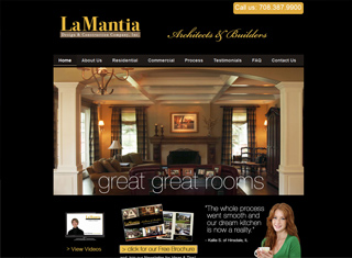 Contractor Web Design Design Example