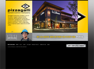 Contractor Web Design Design Example