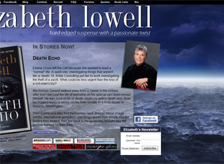 Book Web Design Design Example