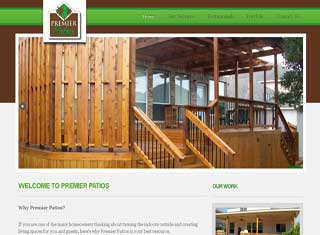 Contractor Web Design Design Example