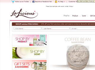 Ecommerce Web Design Design Example