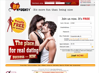 Dating Web Design Design Example