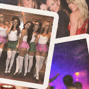 night club photo gallery web design