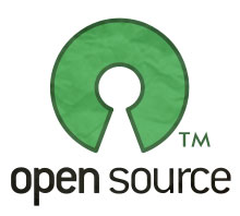 open source vintage logo
