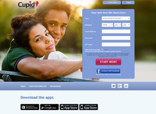 Dating Web Design Design Example