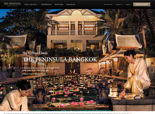 Hotel Web Design Design Example