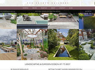 Landscaping Web Design Design Example