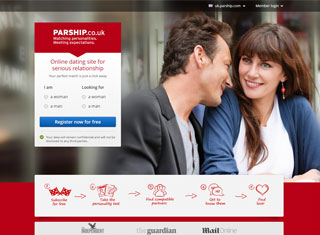 Dating Web Design Design Example