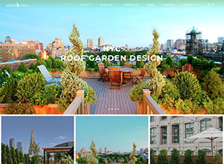 Landscaping Web Design Design Example