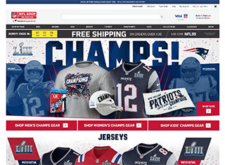 Sports Web Design Design Example