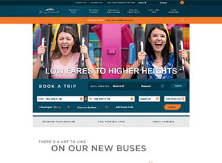 Transportation Web Design Design Example