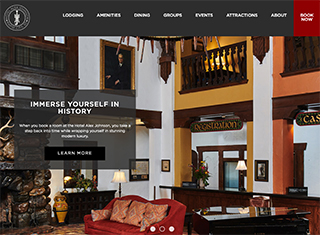 Hotel Web Design Design Example