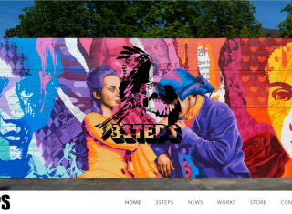 Artist Web Design Design Example