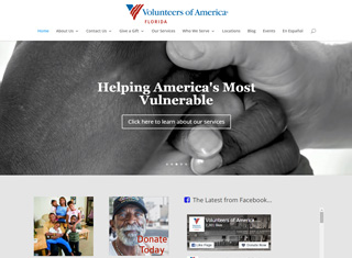 Charity Web Design Design Example