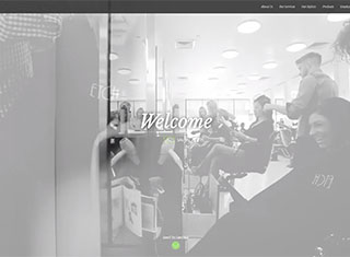 Salon / Spa Web Design Design Example