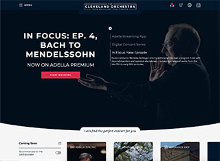 Music Web Design Design Example