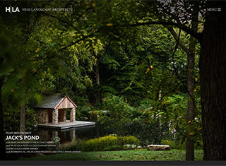 Landscaping Web Design Design Example