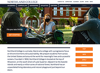 Educational Web Design Design Example