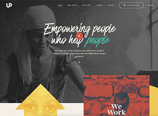 Charity Web Design Design Example