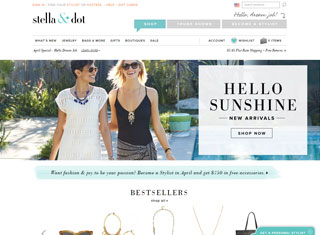 Jewelry Web Design Design Example