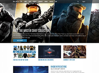 Video Game Web Design Design Example