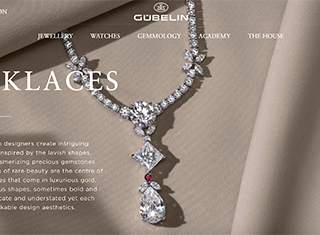 Jewelry Web Design Design Example