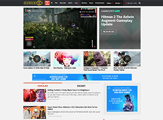 Video Game Web Design Design Example