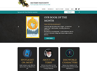 Book Web Design Design Example