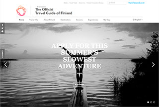 Travel Web Design Design Example