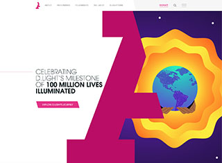 Charity Web Design Design Example