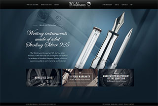 Promotional Web Design Design Example