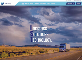 Transportation Web Design Design Example