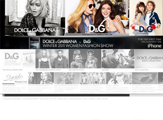 Fashion Web Design Design Example