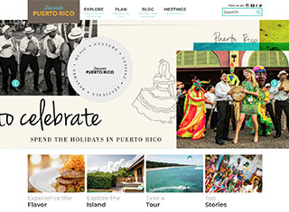 Travel Web Design Design Example