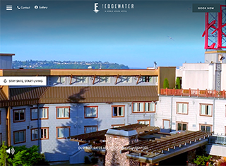 Hotel Web Design Design Example