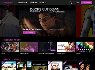 Entertainment Web Design Design Example