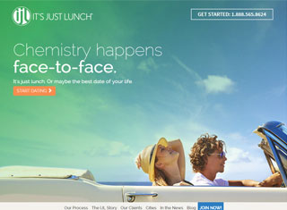 Dating Web Design Design Example