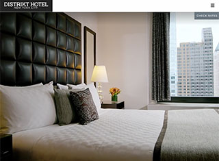 Hotel Web Design Design Example