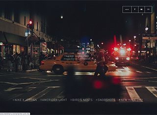 Photography Web Design Design Example