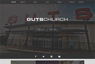 Religious Web Design Design Example