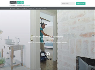 Contractor Web Design Design Example