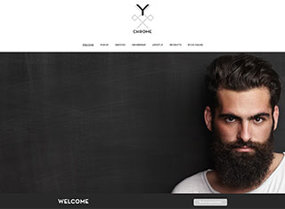 Salon / Spa Web Design Design Example