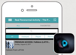 Paranormal App Development Design Example