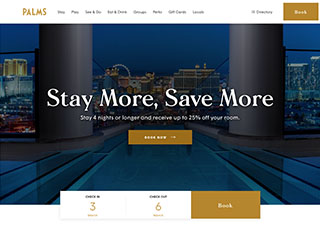 Hotel Web Design Design Example